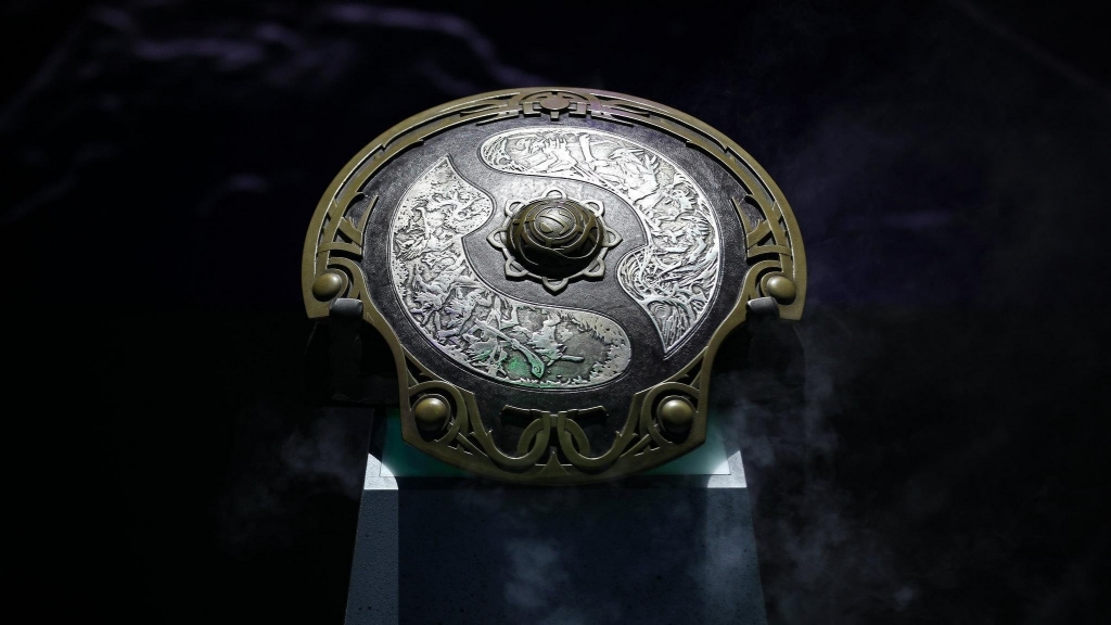 The Aegis, awarded to the winner of Dota 2 The International.