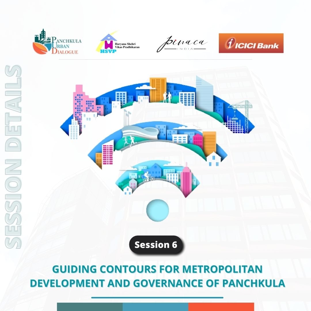 PUDevent's tweet photo. The final session of  #PanchkulaUrbanDialogue will go over the highlights of the prior sessions and the guiding ideas for Panchkula's Metropolitan Development and Governance will be presented. 

#PUD2022 #PanchkulaSpeaks #panchkulaurbandialogue2022 #panchkulaurbancity #urbancity https://t.co/jtOtfZGmrk