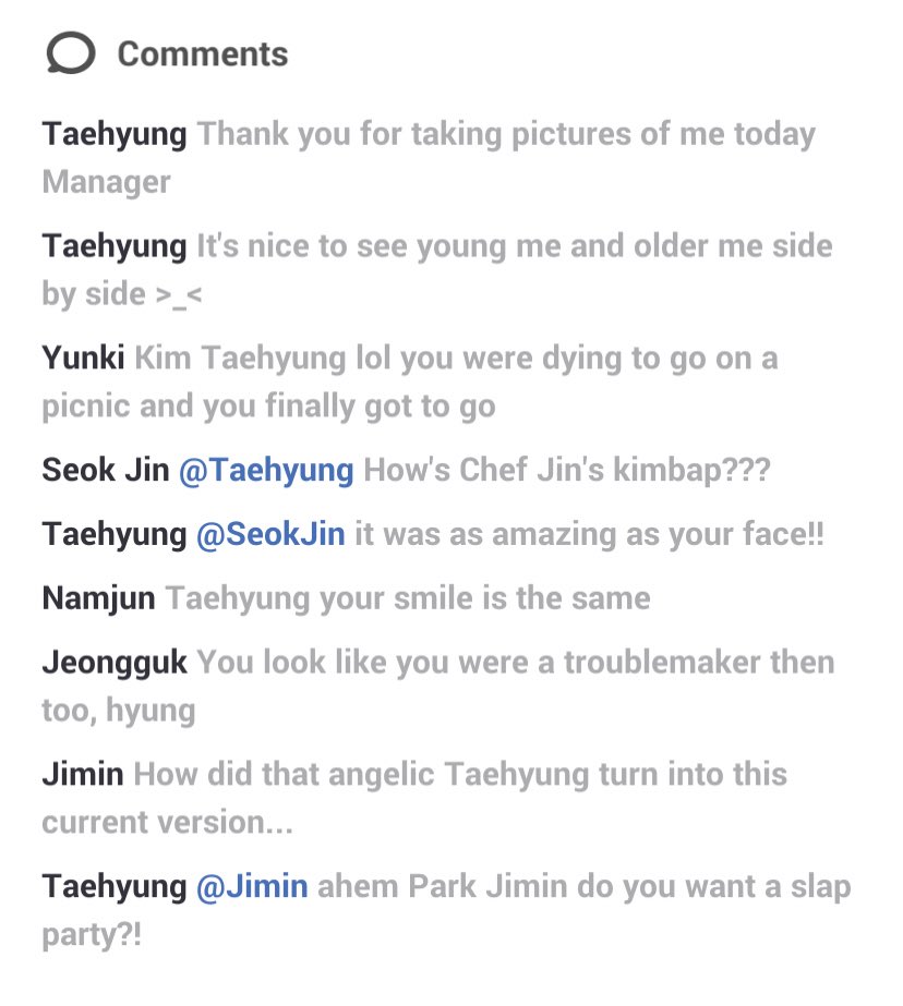 btswgamer's tweet photo. This social feed is amazing🤩🤩🤩🤩
We got Then and Now picture of TaeTae in #BTSWORLDGAME @BTSW_official 

#BTSWORLDGAMER #BTSWGamer https://t.co/X2JiGoe3hM