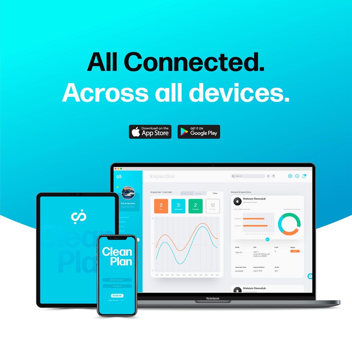 Our Award Winning Platform, makes sure there is a consistent flow from task delegation to task completion - 
From Clients to Manager and Manager to Teams 👔👨‍🌾