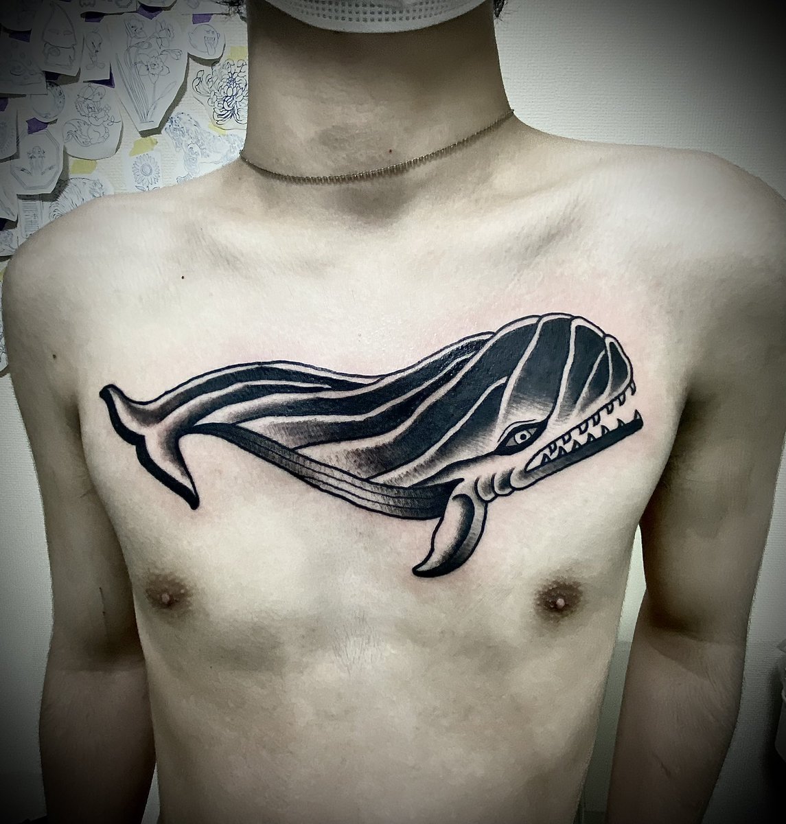 RYU02223031's tweet photo. .
.
.
#tattoo #tattooist #tattooartist  #tattoodesign #oldschooltattoo #americantraditionaltattoo #tattooideas #tatt #tattooed #tattooing #tattoos #skinart #刺青 #タトゥー #彫り師見習い #彫師見習い #タトゥーモニター募集中 #タトゥーモニター募集 #タトゥーモニター #和彫り https://t.co/keBa69DrPm