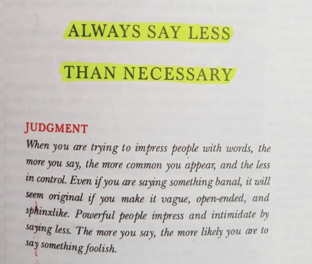 chloeB_basiima's tweet photo. 1. Use Absence to Increase Respect and Honor.
2. Despise the free Lunch.
3. Always say less than Necessary. https://t.co/2JBJ7Ke2nx