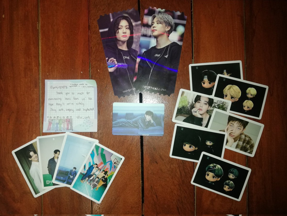 parkjiminuality's tweet photo. HI!! @rr_carts The package came today! π Thank you for packing them all securely and the freebies are all so pretty!! You we're very responsive and nice so thank you for the smooth transaction! βΊοΈHave a great day ahead!
#rrcfeedbacks https://t.co/LMnSmSjaln