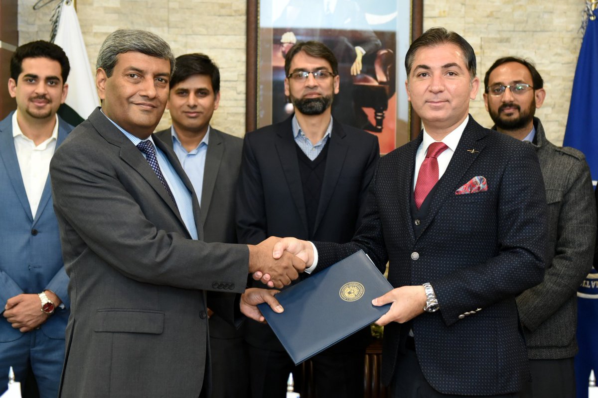 nstpofficial's tweet photo. Great news! #NSTP tenant, Turkish Aerospace Industries, will be establishing a high-tech lab at NICHE, NUST University. The lab is to develop new technologies for the future of the aviation ecosystem between 🇹🇷  and 🇵🇰.
@MinistryofST @SciDipPak https://t.co/QFo6zLCAY7