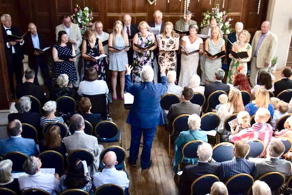 grenvillemusic's tweet photo. Join us next Saturday 29th @StMikesWithout doors open 7pm for our ‘revisited’ Christmas concert (we had to abandon after fire scare in Dec) lots of beautiful music from the 70 voices of the WelcomeChorus .01761 472468 for £15 tickets @rotaryBathmen @CityOfBathGuide @RadioBathDAB https://t.co/l7sjRe8wOX