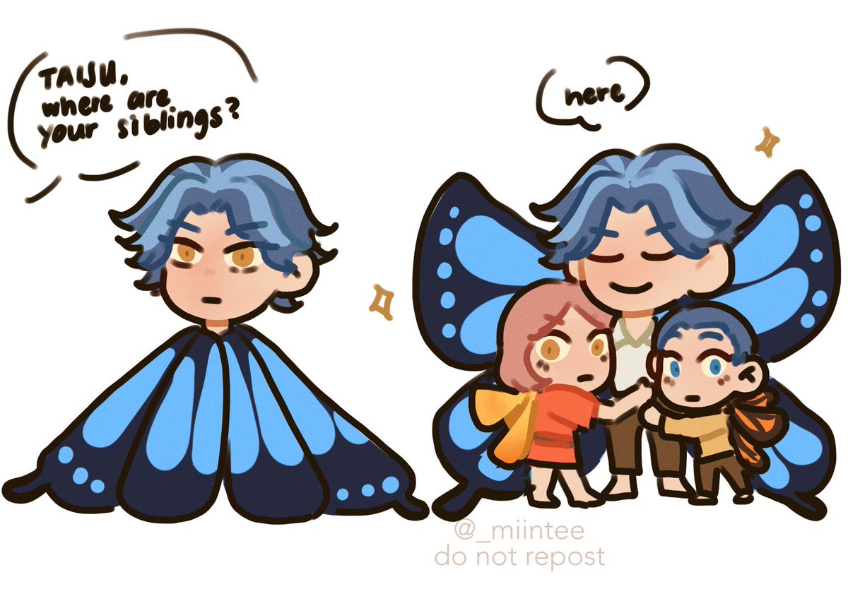 rkgk fairy!shiba siblings