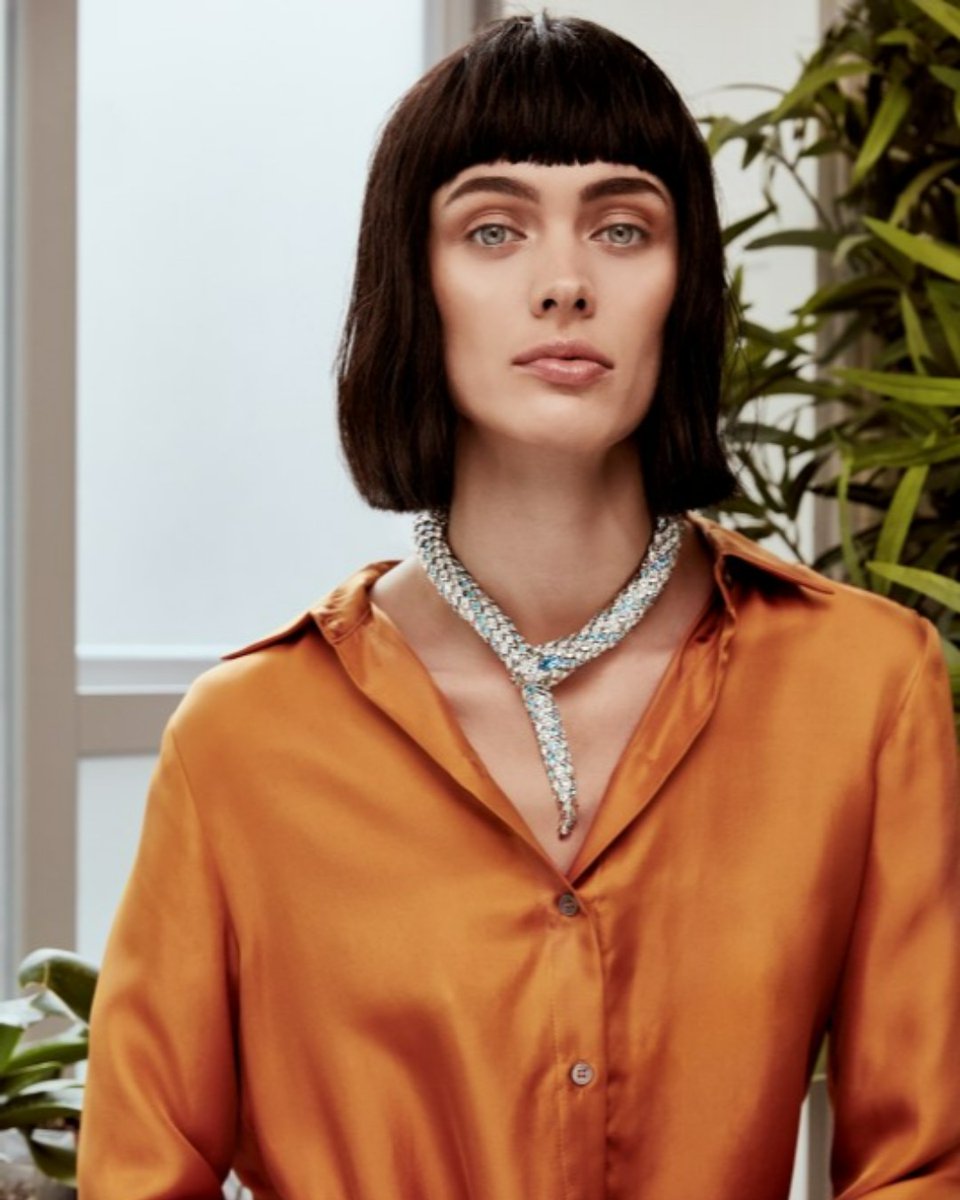 If you're going to wear one necklace in 2022, make it count with our Crystal Snake statement piece  💎#SimonHarrisonJewellery #Shopsmall #Statementnecklace #Crsytal