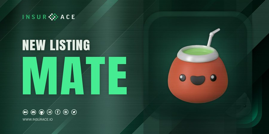 CryptoWinkle's tweet photo. Great News🔥

@InsurAce_io Is Now Listed📝on @usemate_🚀⚛️

⚛️#Mate is a non-custodial, super-fast, and secure DEX that allows you to place limit orders on any BSC tokens✅

💁‍♂️Users can buy using limit order HERE⬇️
https://t.co/63JcEvP6UX

$INSUR #DeFi #BSC #DEX #Listing #Crypto https://t.co/fogf2CiJnw