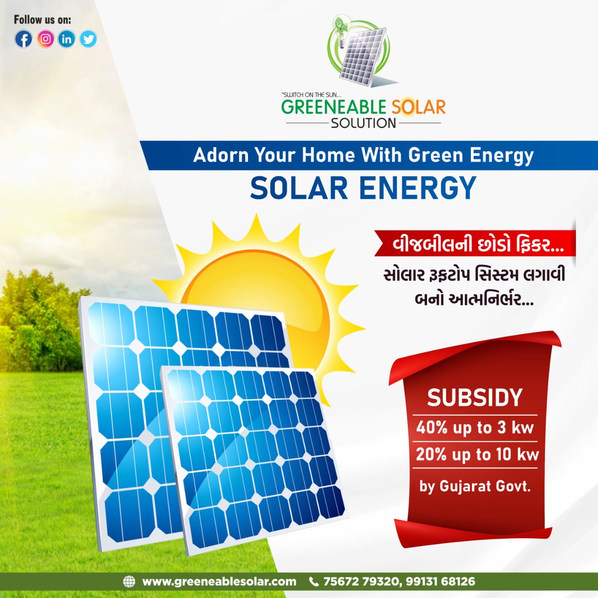 Greeneable Solar tweet media