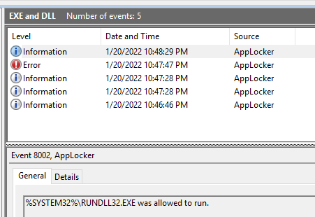 0gtweet's tweet photo. Are you an admin with EXE blocked by #AppLocker? You can bypass the protection without any execution traces in the AppLocker Log! Load your DLL, steal the token from spooler and create the child process. 
C source code and the compiled binary, as usual: https://t.co/ZXiRPpEAvO https://t.co/AkJa4O6zQR