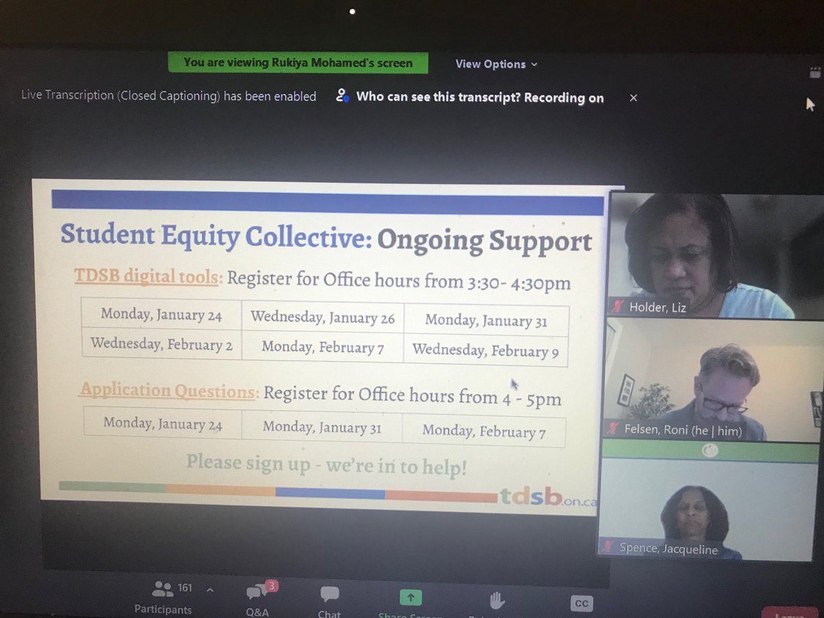 Outstanding interest in the Student Equity Collective! Can’t wait to see how Ss would leverage this opportunity and what it could lead to! ⁦@LC1_TDSB⁩ ⁦@LC2_TDSB⁩ ⁦@LC3_TDSB⁩ ⁦@LC4_TDSB⁩