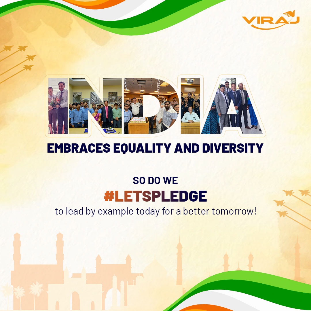 virajprofiles's tweet image. At Viraj, we embrace the richness of our diverse workforce and put in consistent efforts to create an environment that supports growth for all.
#LetsPledge for a better tomorrow, today!

#VirajStainlessSteel #StainlessSteel #VirajProfiles #RepublicDay #RepublicDay2022 #FreedomDay