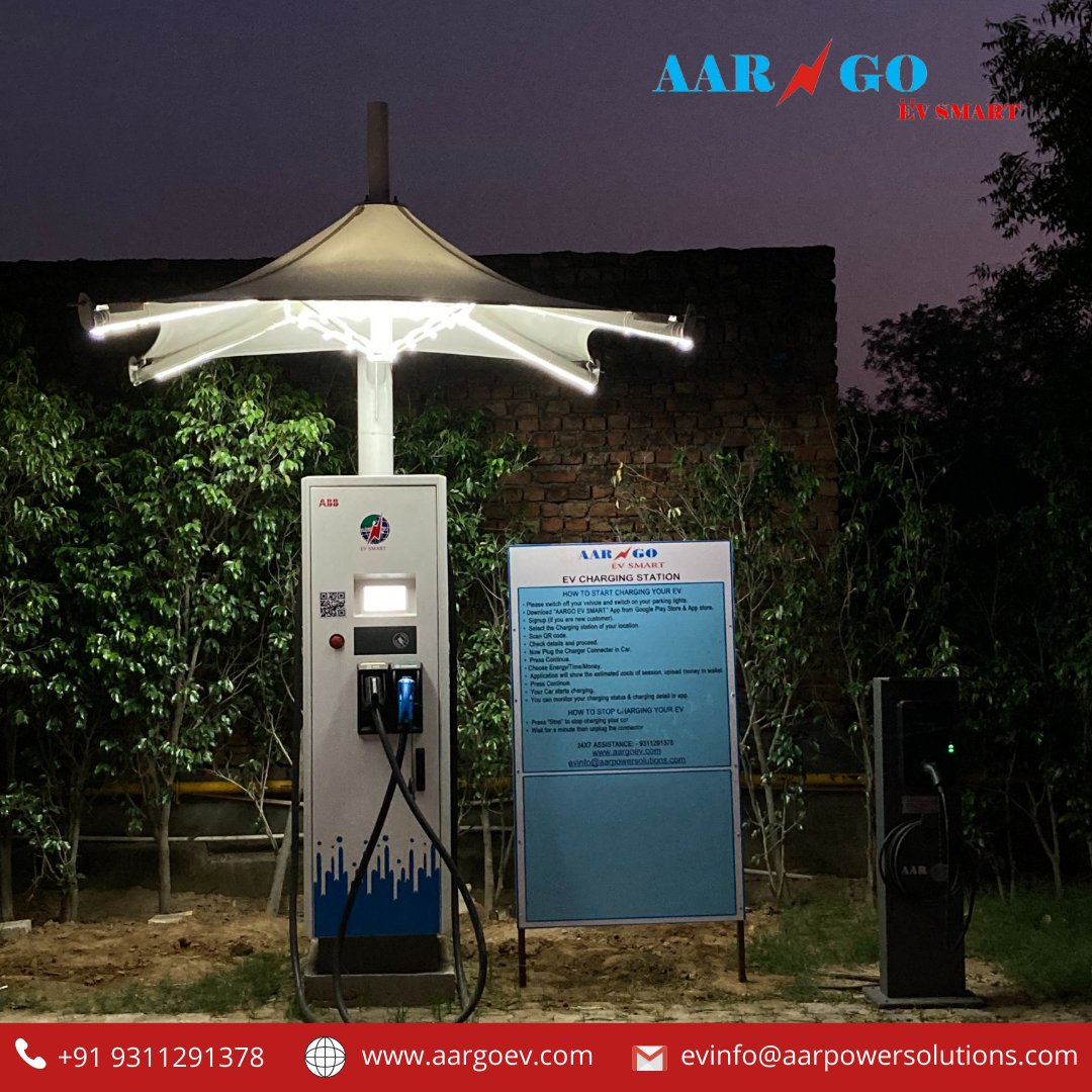 AargoEV's tweet photo. AARGO EV SMART charger shown in below is perfectly apt for #charging electric passenger #cars, #LCVs, #HCVs, earthmoving and mining vehicles based on #CCS & #Chademo standards. If you are thinking of getting into the EV Charging #business then It is the right time. https://t.co/Td6ENqojrF