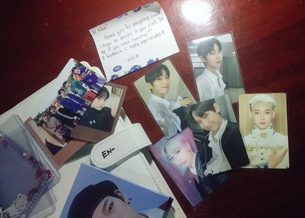 ksncartsz's tweet photo. ꒰ #rikamails ꒱ 

✉ hello ash @nikisancollect !! sunoo arrived safely ♡♡♡ thank u so much for packing them securely and for the fast and smooth transaction ~ https://t.co/bdaN0i1Cf1