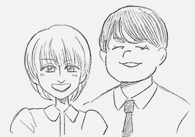 男女コンビ 