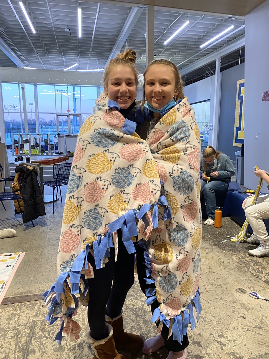 Part of our team got together tonight to make some tie blankets for homeless and animal shelters in the Cedar Rapids area! We love giving back to the community! 💙

#HaveMercyGiveMercy #CoMMUnity #ChampionsofCharacter