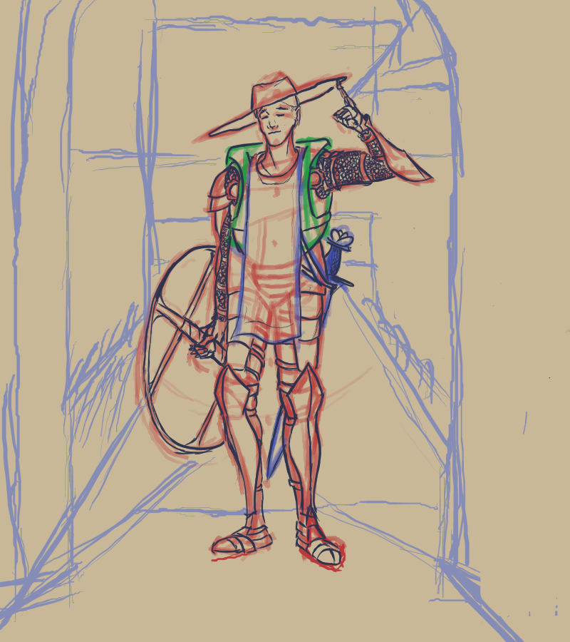 superdorf's tweet photo. Erlend Arastor, stage 2/3. Always a bit scary taking off the sketch lines for the first time O_O
- - -
#characterart #ArtistOnTwitter https://t.co/Qnl9YBYfQP