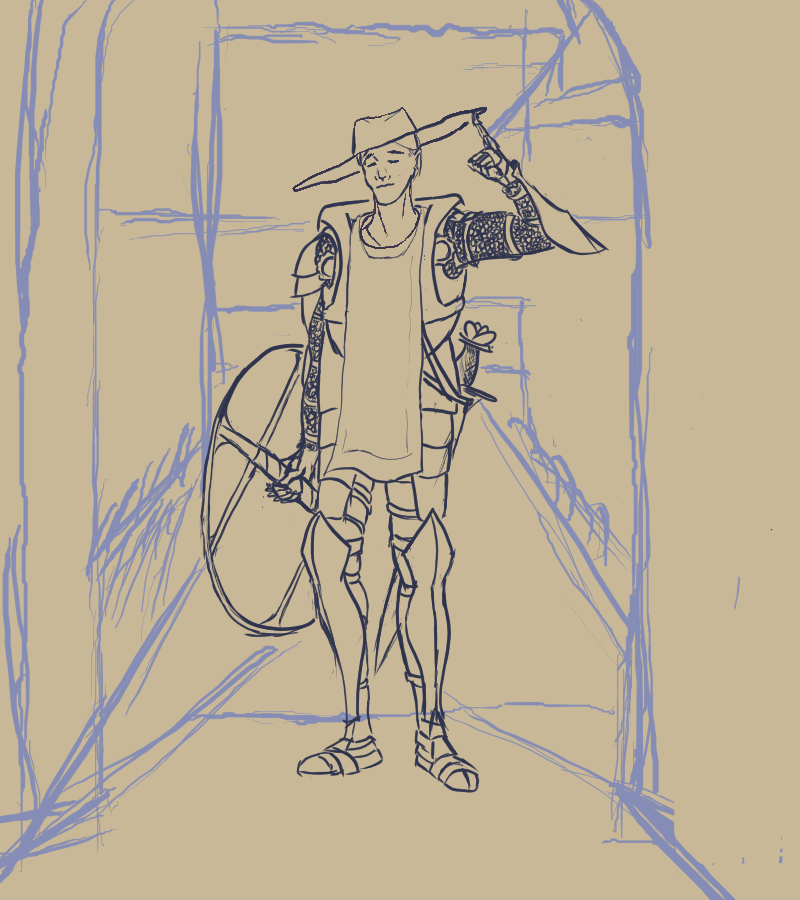 superdorf's tweet photo. Erlend Arastor, stage 2/3. Always a bit scary taking off the sketch lines for the first time O_O
- - -
#characterart #ArtistOnTwitter https://t.co/Qnl9YBYfQP