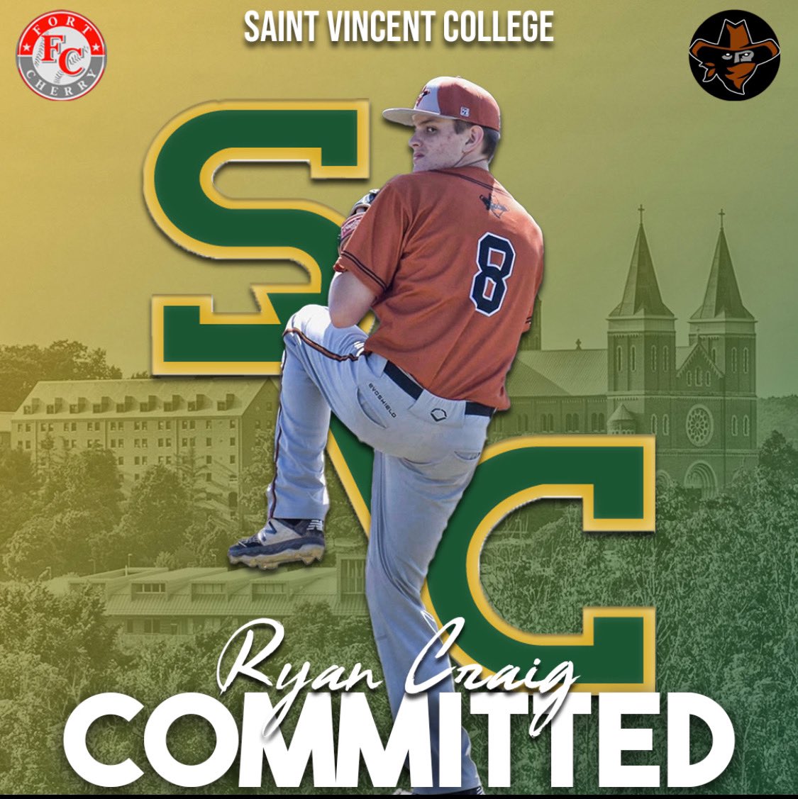 rc52304's tweet photo. I am excited to announce that I have committed to play baseball and further my academic studies at Saint Vincent College. I would like to thank my friends, family, coaches, and teachers for helping me get to this point. @BaseballSVC @PGHOutlaws_ @FCSDInnovation https://t.co/nnFxaK1iCp