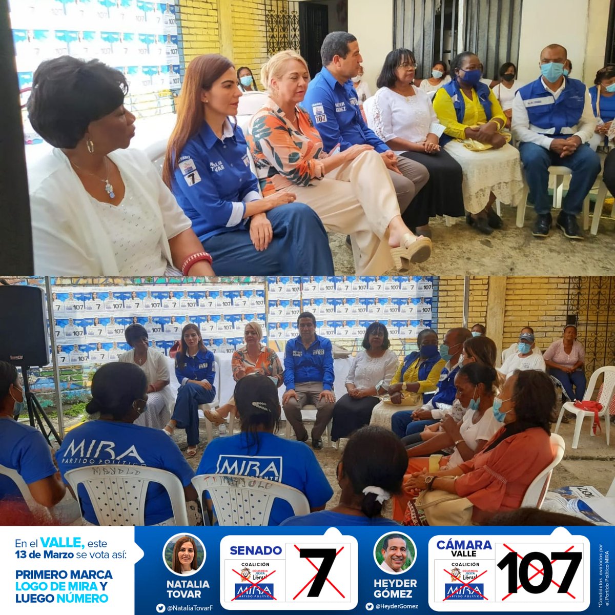 LuzSevillano's tweet photo. En el barrio #Mayolo en #Buenaventura con líderes comunitarios de la localidad 1, dialogando sobre las problemáticas sociales, entre ellas la economía y el escaso apoyo a los emprendimientos pequeños, así con @AydeeLizarazoC y estamos interesados en apoyar esta comunidad. https://t.co/j6wzid7ZFJ