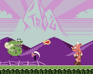 StrongBadActual's tweet photo. A full week late, Videlectrix celebrates Trogdor's 19th Trogday with a free GameBoy Color micro game!
https://t.co/5FeaI1TMDg
Play in browser, on phone, or even an emulator! https://t.co/3cqD6gwCr9