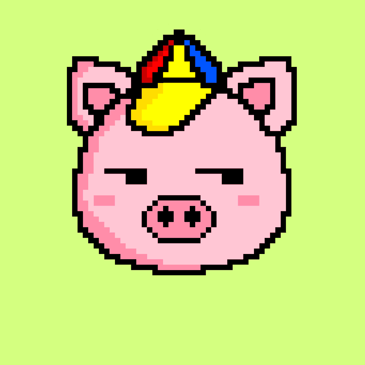 sluggishcat_NFT's tweet photo. Pig with Rainbow Cap

Listed on opensea now
Check link : https://t.co/DysQjByoYv

#NFTs #nftcollectors #NFTdrop #NFTGiveaway #opensea #nftcollector #NFT #NFTCommunity #Crypto #NFTCommmunity #Metaverse #nftindonesia #nftart #nftartist #pixelart https://t.co/J96P5R1RnH