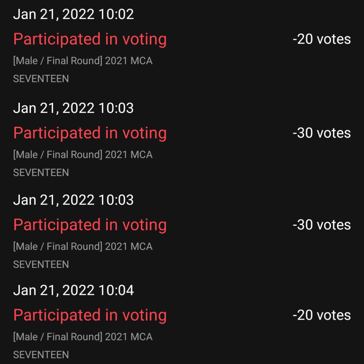 KPOP VOTING (Closed) tweet media