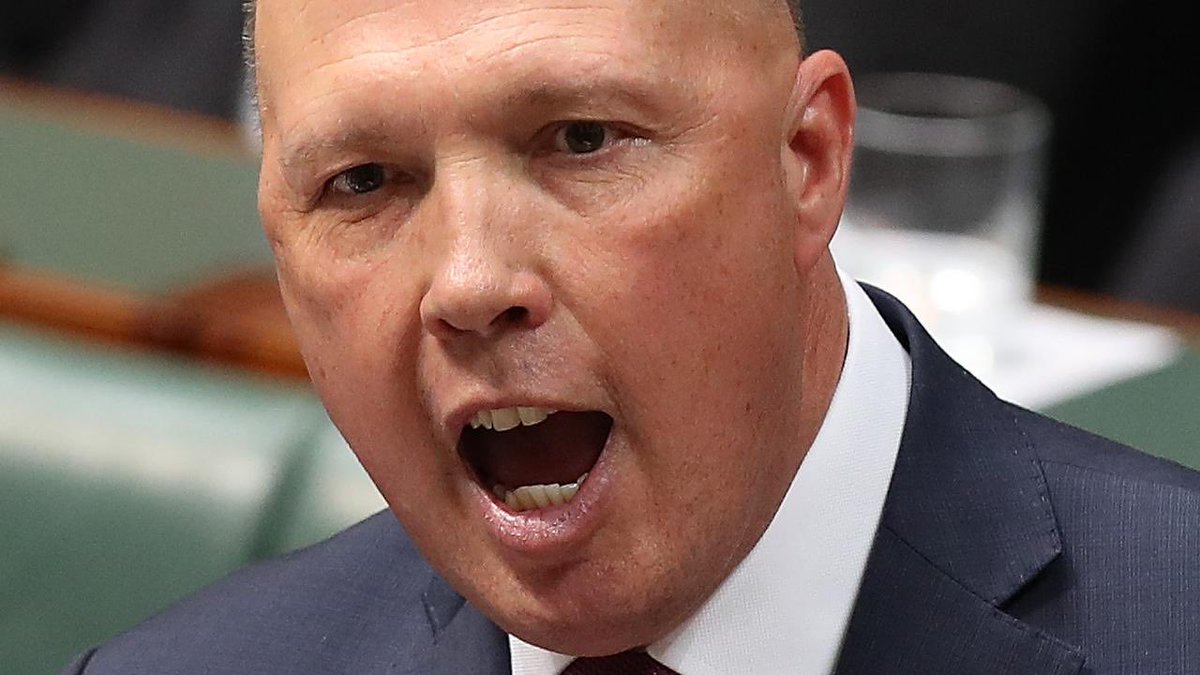 swebb_chef's tweet image. How is the form on this piece of human refuse - calling anyone a bully! @PeterDutton_MP is the personification of the misuse of power…
“I put it that the member no longer be heard!!!”