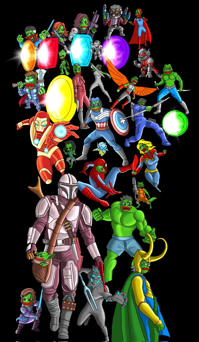 Rudiantfrog's tweet photo. I just registered 💖🐸 pepe infinity war together mandalorian 🐸💖 for sale on @withFND  

I hope you like it sir 🥰🥰💖💖💖💖 @jaggedsoft @jaggedVIP 

https://t.co/qJy7qIeTOh

#pepe #pepethefrog #Foundation #FrogNation #FrogFam #NFT https://t.co/LupR3qRcfR