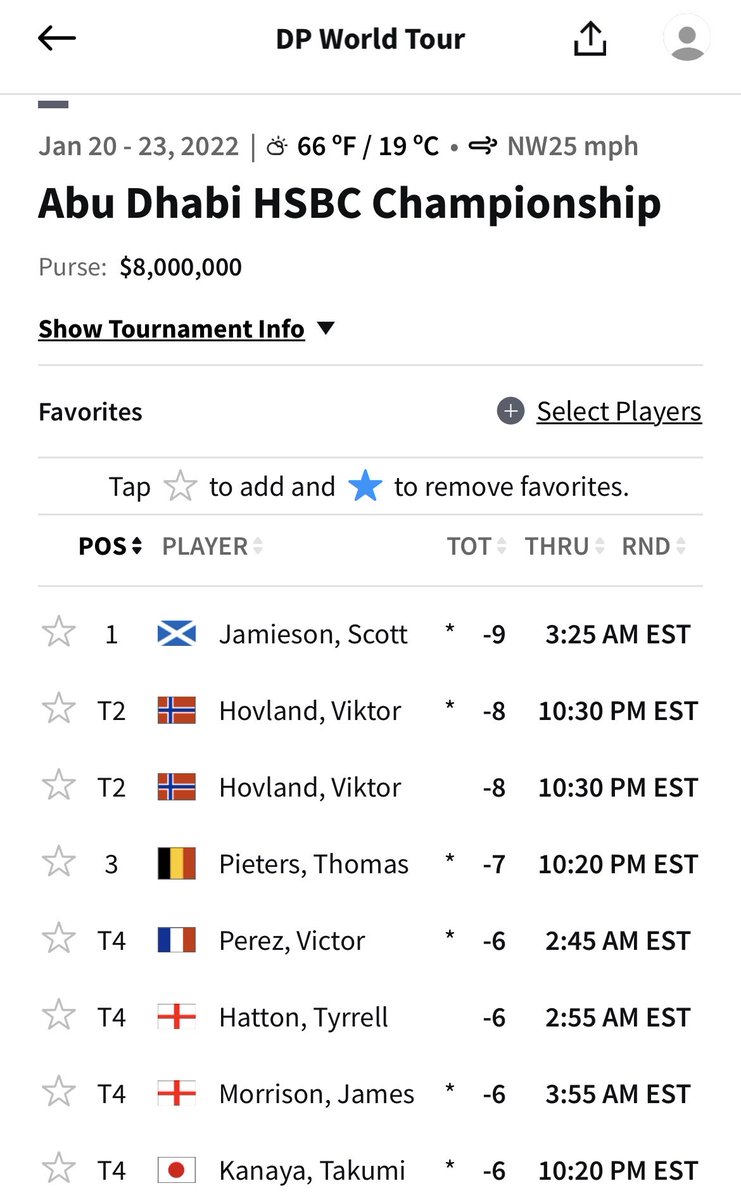 #victorhovland have a day ⁦<a href="/jjkilleentcu/">West Texas Driving Range Pro</a>⁩
