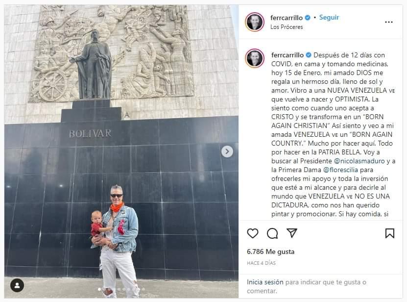 AliErnesto32's tweet photo. ¡Viva Venezuela!🇻🇪 #FernandoCarillo
@NicolasMaduro
@ConCiliaFlores
@delcyrodriguezv
@TareckPSUV
@luchaalmada https://t.co/hEwt0tDCgO