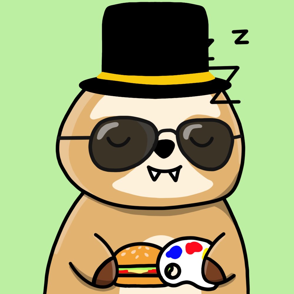 Eazy_Babi's tweet photo. So glad I decided to grab a @nft_luckysloths before @Twitter grabbed one earlier 👀🔥. Just joined the Discord today and I'm LOVIN' this Lucky Sloth #NFTCommunity!!! Let's gooooo...🦥🚀#NFTs #OpenSeaNFT #LuckySloth #SnugMe https://t.co/LSOWPY1M5e