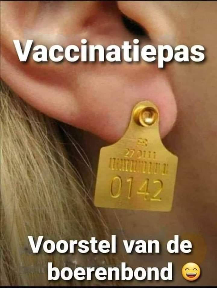 <a href="/FleurAgemaPVV/">Fleur Agema</a> <a href="/ministerVWS/">Jan Anthonie Bruijn</a> Hang deze even in de 2e kamer . Meschien dat de koeien van #D66 en #vvd wakker woorden we zijn geen vee we zijn een mens . 😎