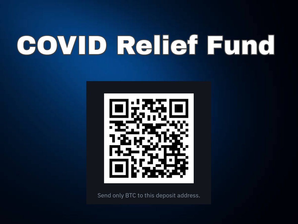 Pen4Guin's tweet photo. Due to the amid surge of pandemic .we are seeking your  support to help needy.

Donate to our COVID Relief Fund

#HelpingHands 
#COVID19relief 
#cryptocurrencies 
#coronavirus 
#Bitcoin
You can pay with #BTC https://t.co/DLAS9bVRYn