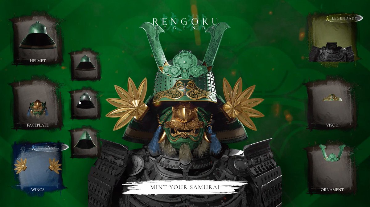 RengokuLegends's tweet image. ❤️‍🔥  The moment you've been waiting for! @Conpatshe has recorded a demo of the Samurai customization (reveal) system. Instead of a traditional reveal, you will be able to customize your Samurai, choosing properties that you love. Check that out: 
youtube.com/watch?v=UUQQSH…