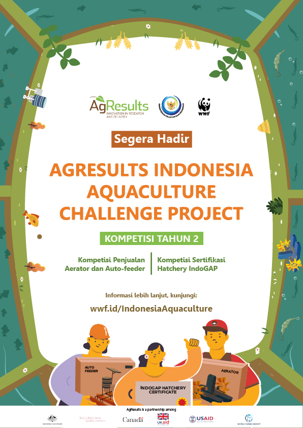 Nantikan, kompetisi penjualan aerator dan auto-feeder AgResults Indonesia Aquaculture Challenge Project Tahun Kedua! 
Pendaftaran akan dibuka pada 27 Januari 2022. 
Informasi lebih lanjut silahkan kunjungi: wwf.id/IndonesiaAquac…