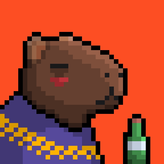 CapybaraCompany's tweet photo. Friday Mood🍾#nft #nftart #art #digitalart #nfts #nftartist #crypto #cryptoart #nftcommunity #nftcollector #ethereum #bitcoin #blockchain #cryptocurrency #d #opensea #artist #artwork #eth #nftcollectors #cryptoartist #contemporaryart #nftdrop #nftcollectibles #btc #openseanft https://t.co/JuifTlUr3M