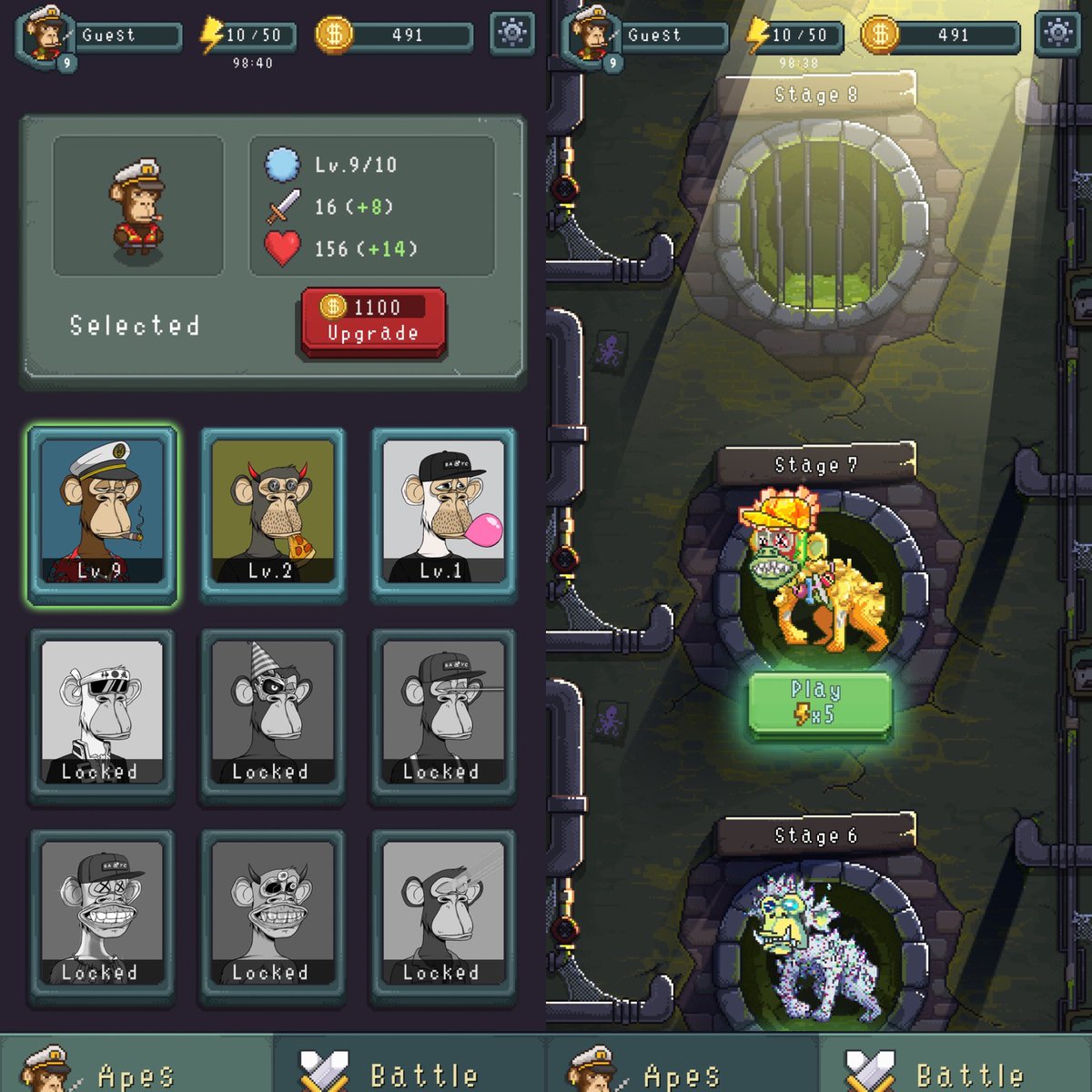 franalations23's tweet photo. Lvl 9 stage 7 Lfg! @BoredApeYC https://t.co/FoCdaBFkMp
