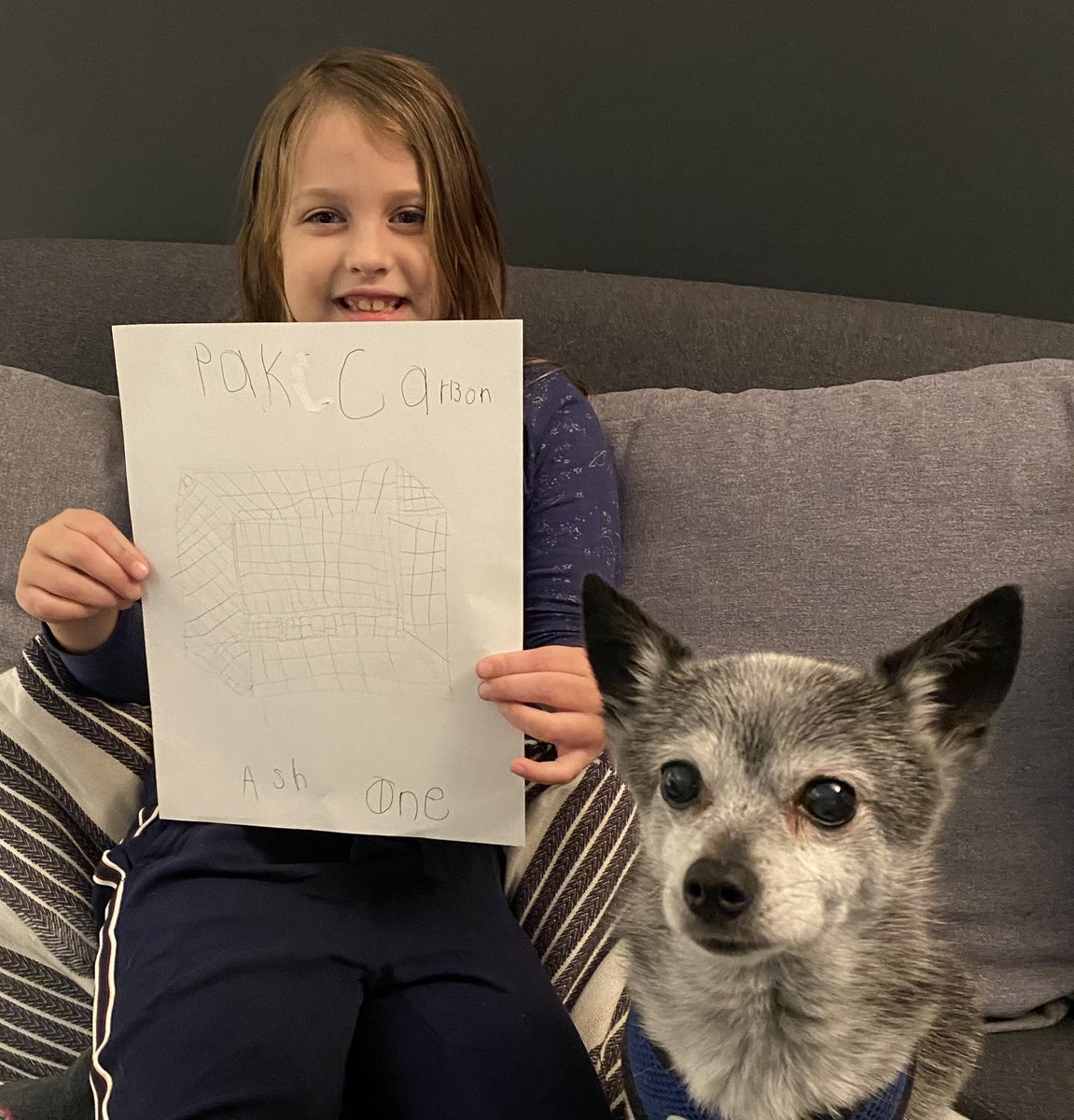 andydunks85's tweet photo. My daughter is the youngest $ash holder & @muratpak ‘s littlest Biggest fan 🔲 She was very excited about the Ash One Carbon drop today 🖤🔥 #WeAcceptAsh #carbon #ashone #NFTKids https://t.co/YUPNIAaXuY