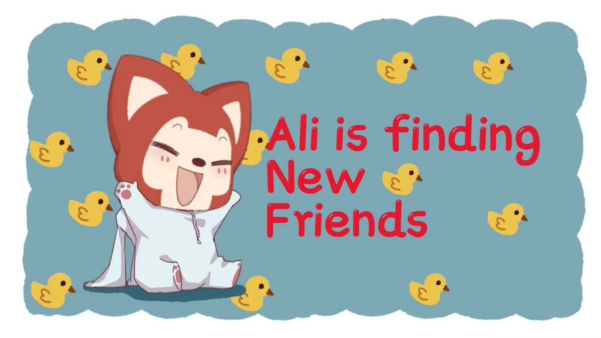 Ali The Fox (公式) tweet media