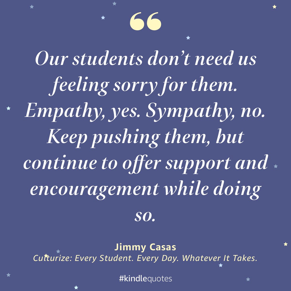 ctryfan28's tweet photo. I see way to many teachers offering sympathy when those are the kids that need to be pushed. @casas_jimmy I am loving your message as I’m reading Culturize! https://t.co/BqwIH4DohQ