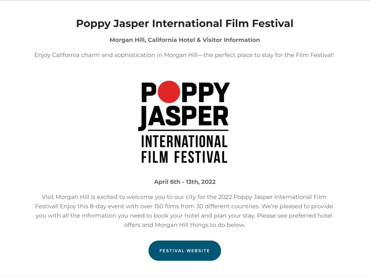 Poppy Jasper International Film Festival tweet media
