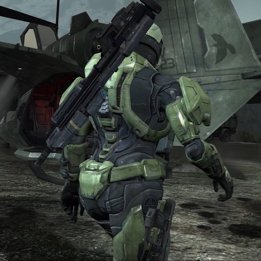 Halo Reach is cool because you can play as Lady Master Chief if you want.pi...