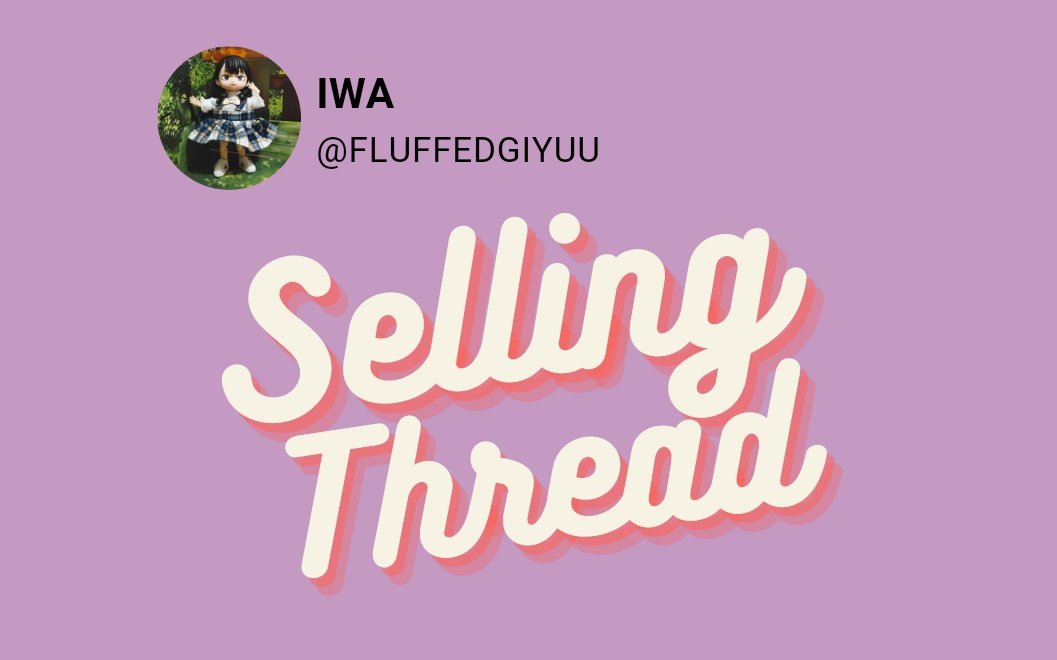 FLUFFEDGIYUU's tweet photo. From Z,
What to expect:
- Nendoroids
- Nendoroid Clothes / bodies / sets
- Pasalos / Pre-Ordered stuffs
- Random stuffs for nendo (eg. Toys & Props )
- Haikyuu & Jujutsu Kaisen
Will give P100 gcash to a random person who'll retweet this & the content inside the thread.💖🥳 https://t.co/3dtcljYyd9
