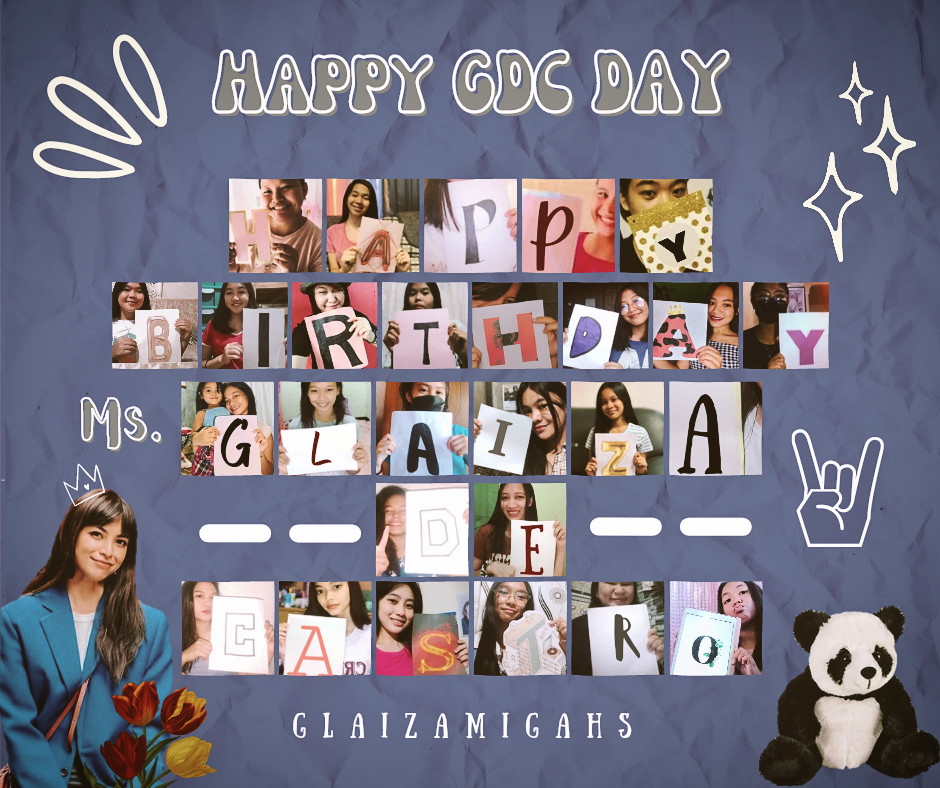 Glaizamigahs's tweet photo. To our favorite Party-Punk Ninja, Thank you for being an inspiration to one of us.
You truly are an amazing person that Amigas Love and Adore! 
Happy Birthday Ms. @glaizaredux!

 Greetings from Amigahs💗
#HBDGLAIZA2022 https://t.co/dZv5vLnDob