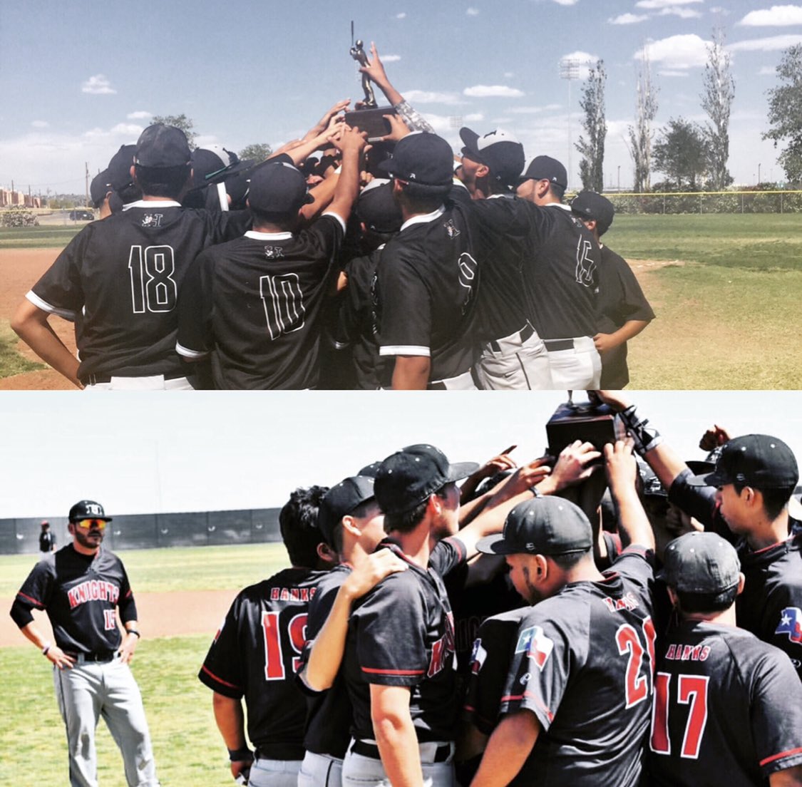 OJGarcia12's tweet photo. We are down to ONE more sleep before the start of the 2022 High School baseball season! Our Knights baseball program is excited for our boys, their families, and our community to come together once again! #KingdomOfChampions #OKU https://t.co/ZkjzxI7P8s