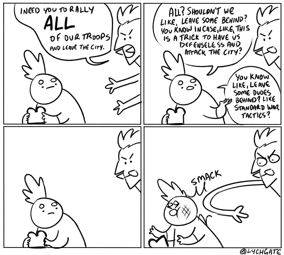 i miss playing a bad game and making horse shit jokes off whatever quest i did 
