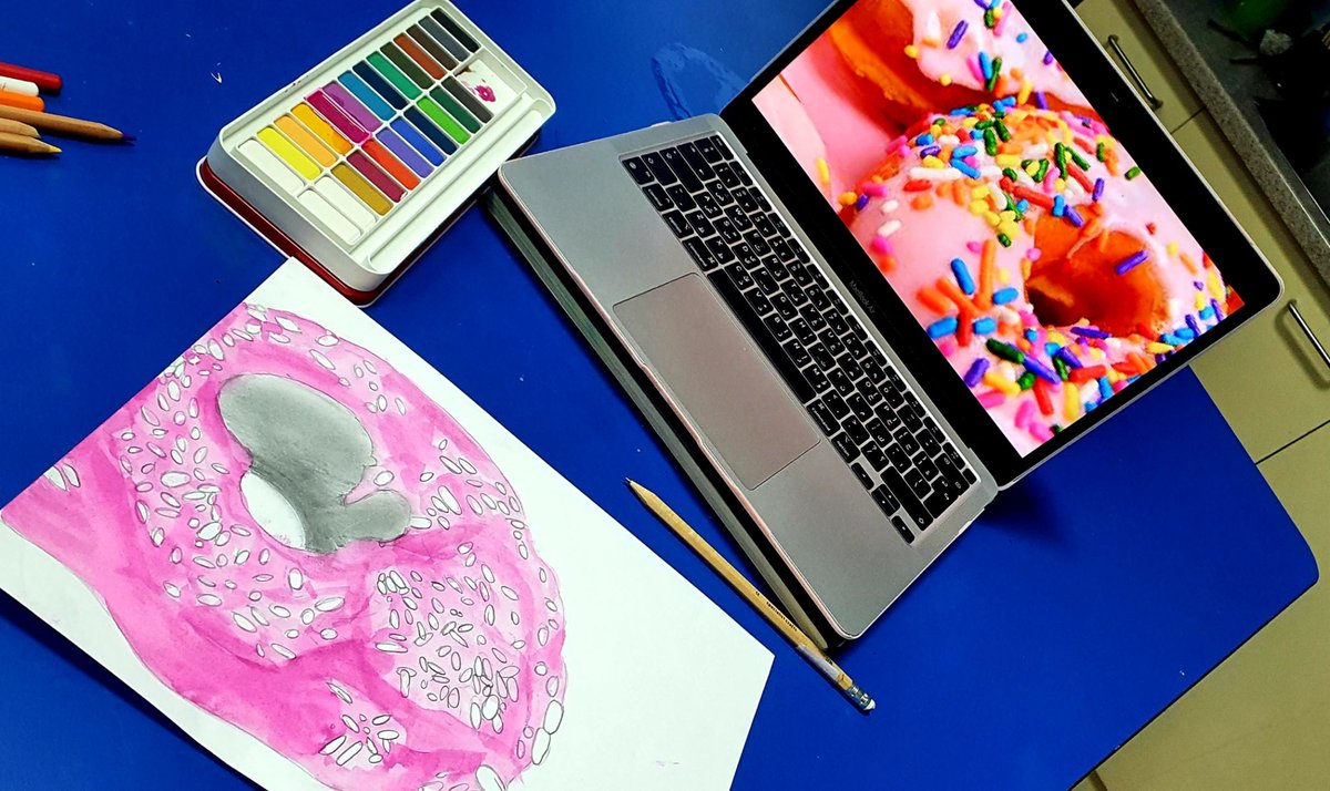 What's cooking in Our Art Room <a href="/DIA_VisualArt/">Visual Arts | DIA Emirates Hills</a> <a href="/DIA_Secondary/">Secondary | DIA Emirates Hills</a> 🤫 Stay Tuned!

Year 7 on the unit "The Ingredients of Art" explored ideas from real life to find inspiration, which influenced their artistic intentions and self expression.
#dream #inspire #achieve