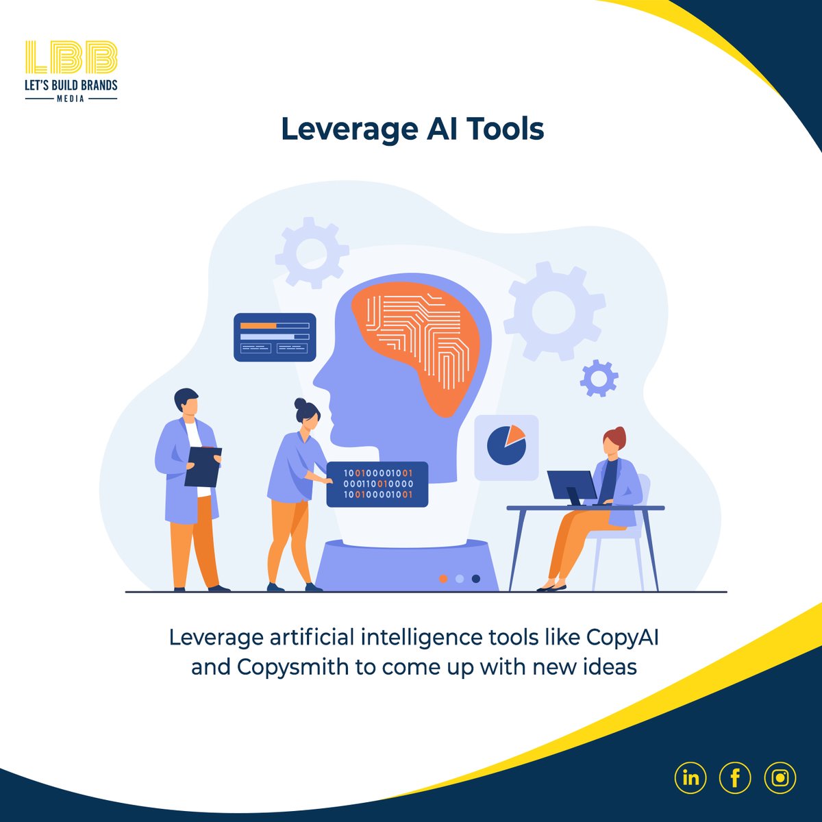 lbuildbrands's tweet photo. Here are the three ways through which you can write catchy titles-talk about the problem, use numbers and leverage artificial intelligence tools.

#headlines #branding #marketingagency #letsbuildbrands #marketing https://t.co/vC16hYqcFW