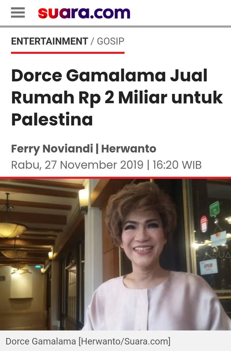 Sama² jual rumah &amp; berdonasi..
Mana yg lebih bermanfaat menurut mu ?
Anisa bahar (retweet),
Dorce (like)